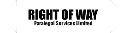 Right of Way Paralegal Services Limited